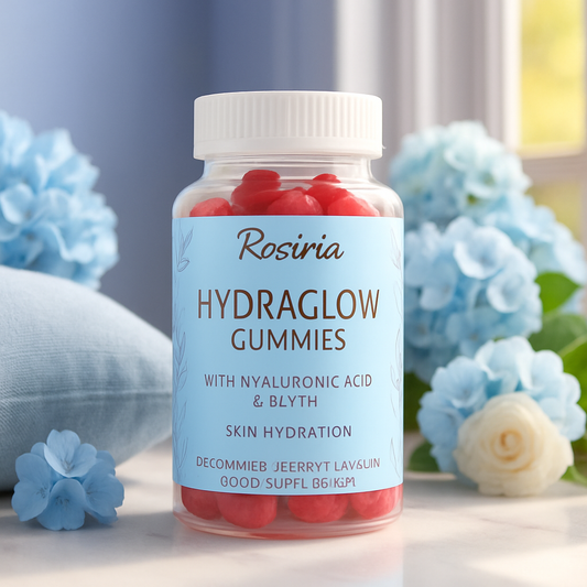 Hyaluronic Acid Gummies for Skin Hydration & Glow – With Vitamin C & Biotin