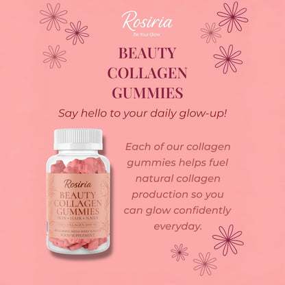 Rosiria Beauty Collagen Gummies – Skin, Hair & Nails Support