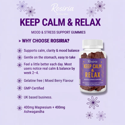 Rosiria – Keep Calm & Relax Gummies