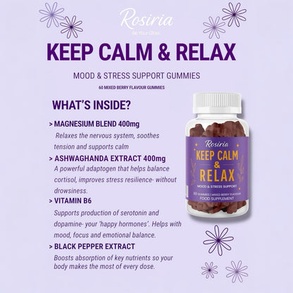 Rosiria – Keep Calm & Relax Gummies